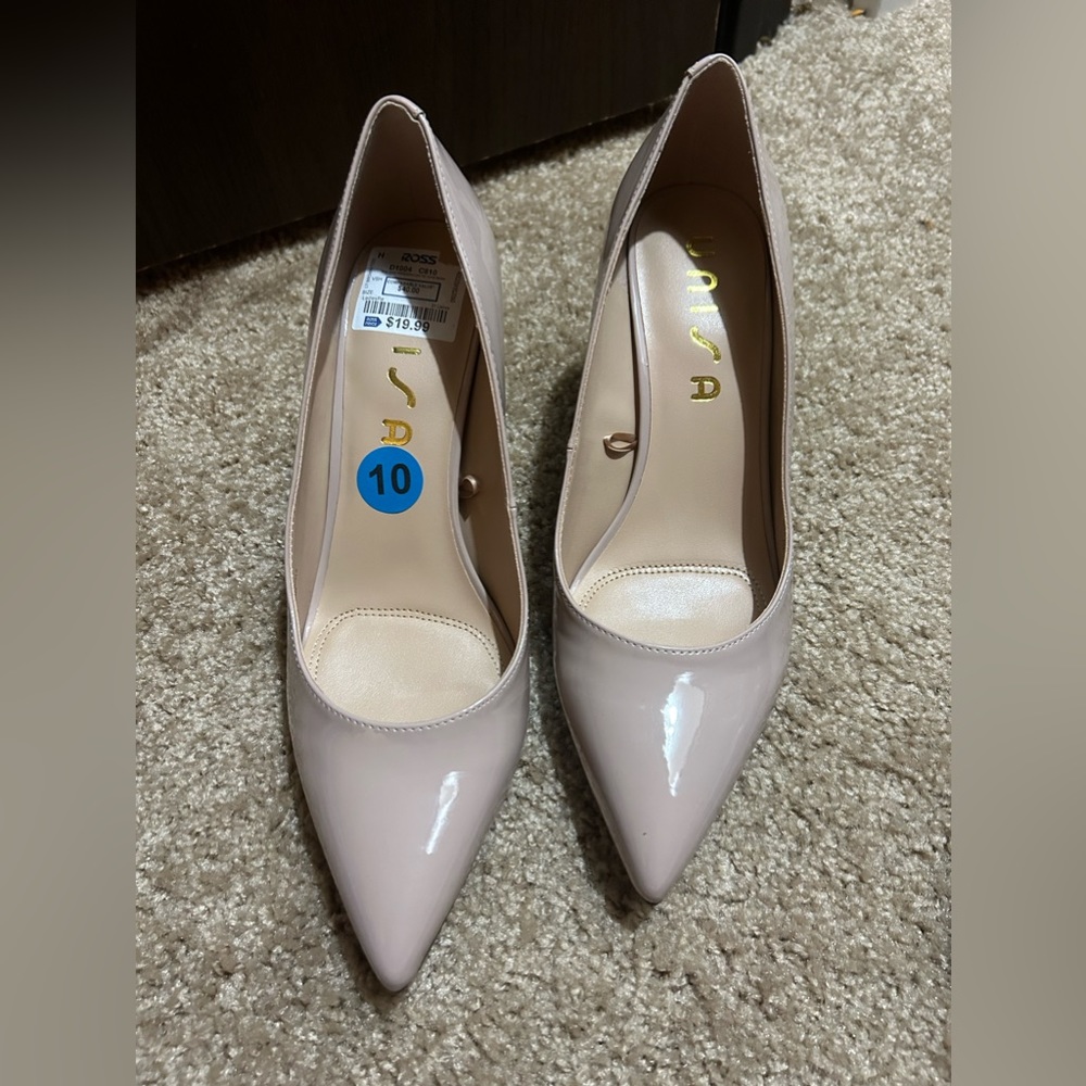 Nude color heels